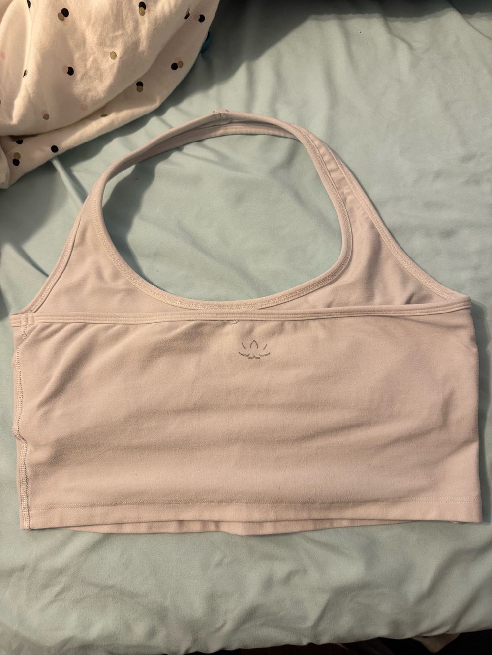 Beyond Yoga white Halter Bralette - Picture 2 of 3
